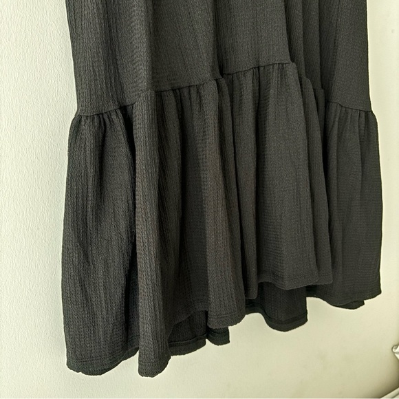 Black Dress with Tiered Flounce from H&M (BNWT) - Picture 3 of 6